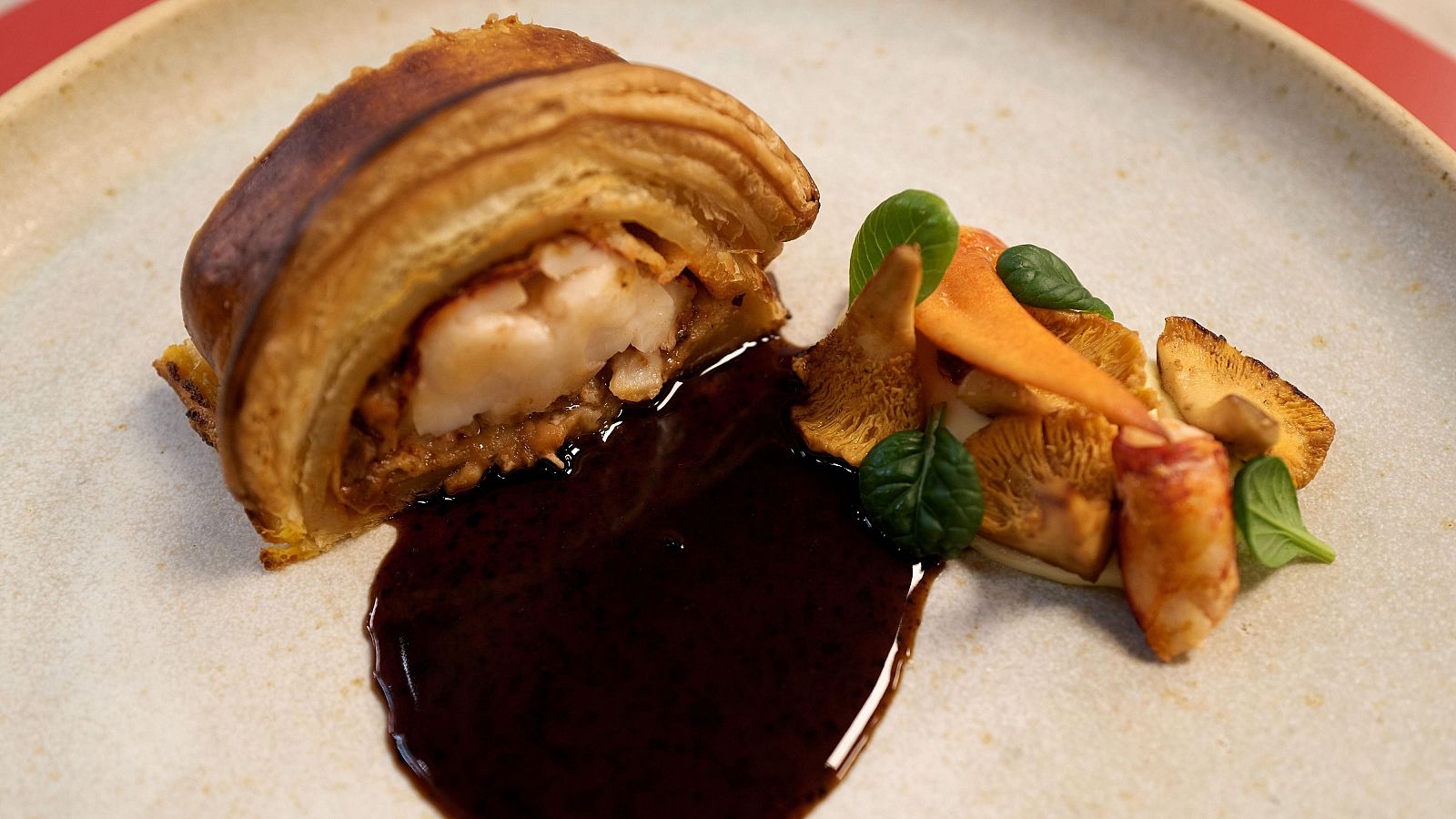 Receta de wellington de bogavante de MasterChef 13