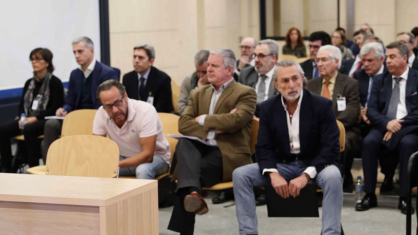 Álvaro Pérez Alonso 'El Bigotes', responsable de Orange Market; Pablo Crespo, número dos de Correa, cabecilla de la trama