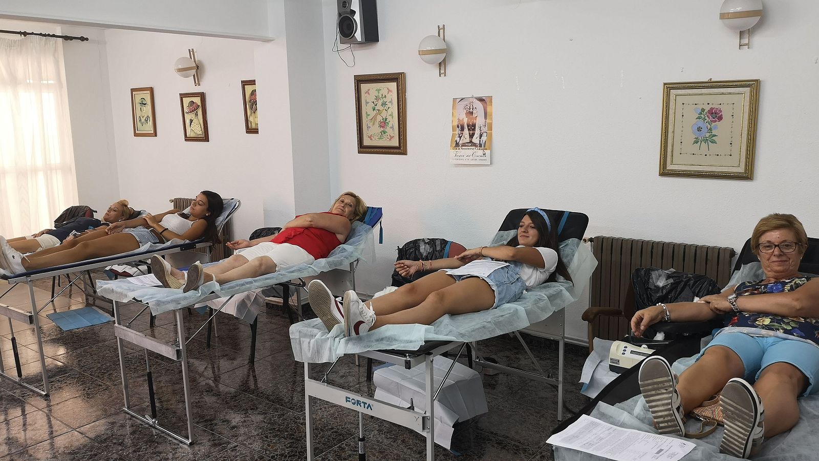 Pueblos líderes en donación de sangre en España.