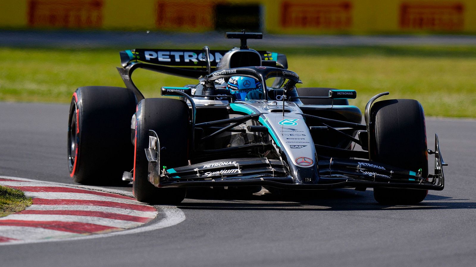 Russell en el GP de Canadá