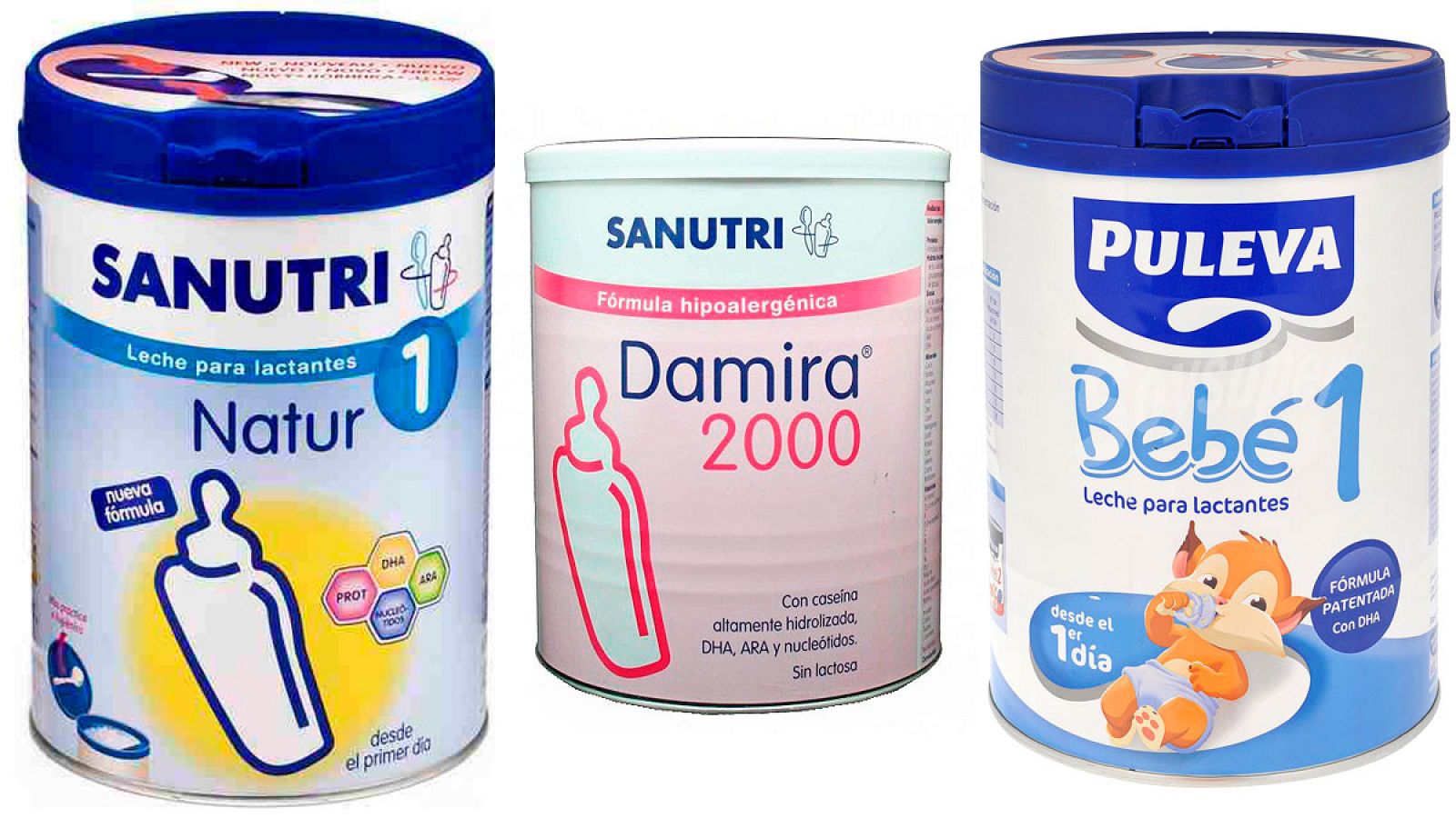 Lactalis retira en España 550.000 productos de las marcas Puleva Bebé, Damira y Sanutri