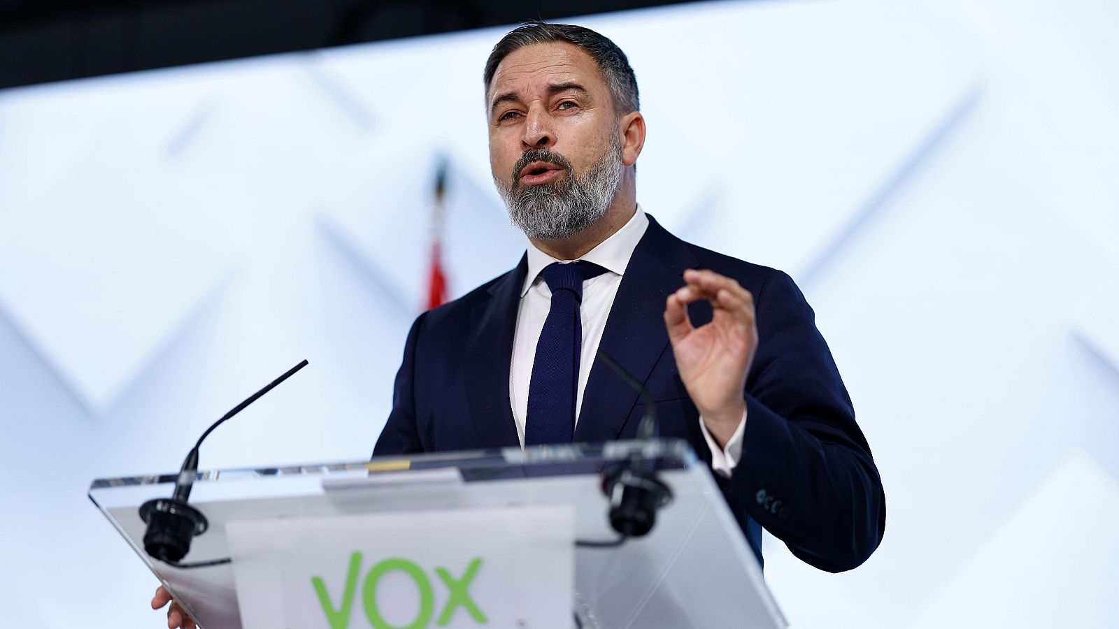 Abascal critica al PP y pide apoyos para en una moción de censura