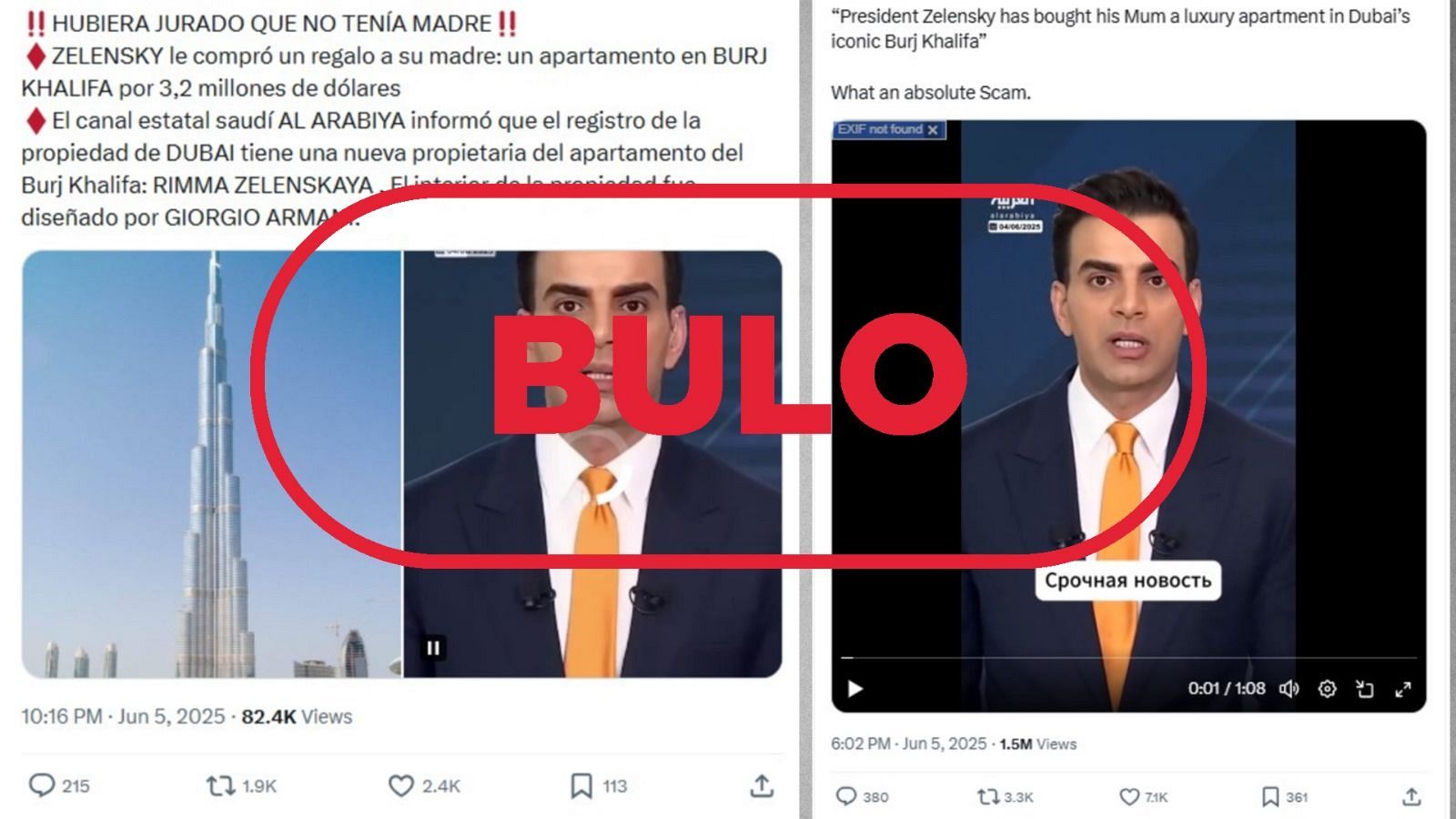 Los desinformadores imitan la imagen de un medio para colar sus bulos