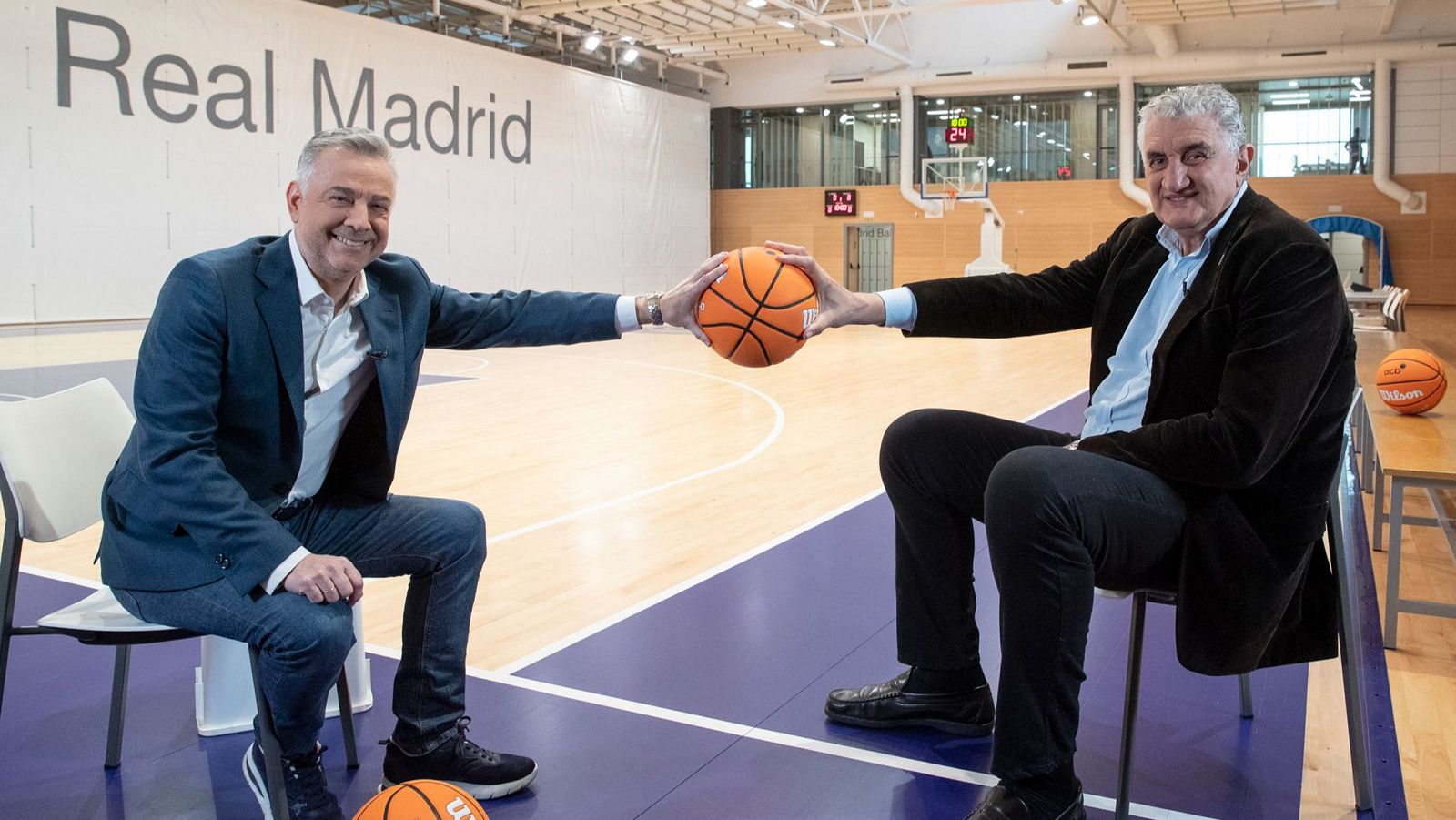 Jenaro Castro con Fernando Romay