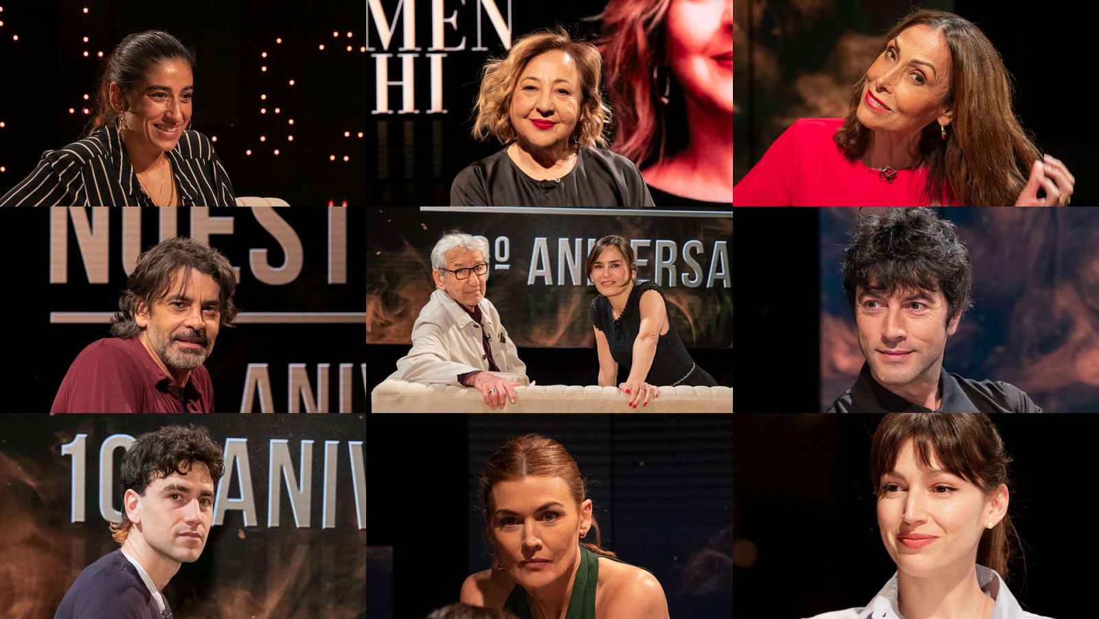 Intérpretes que acompañarán a Elena S. Sánchez en este especial