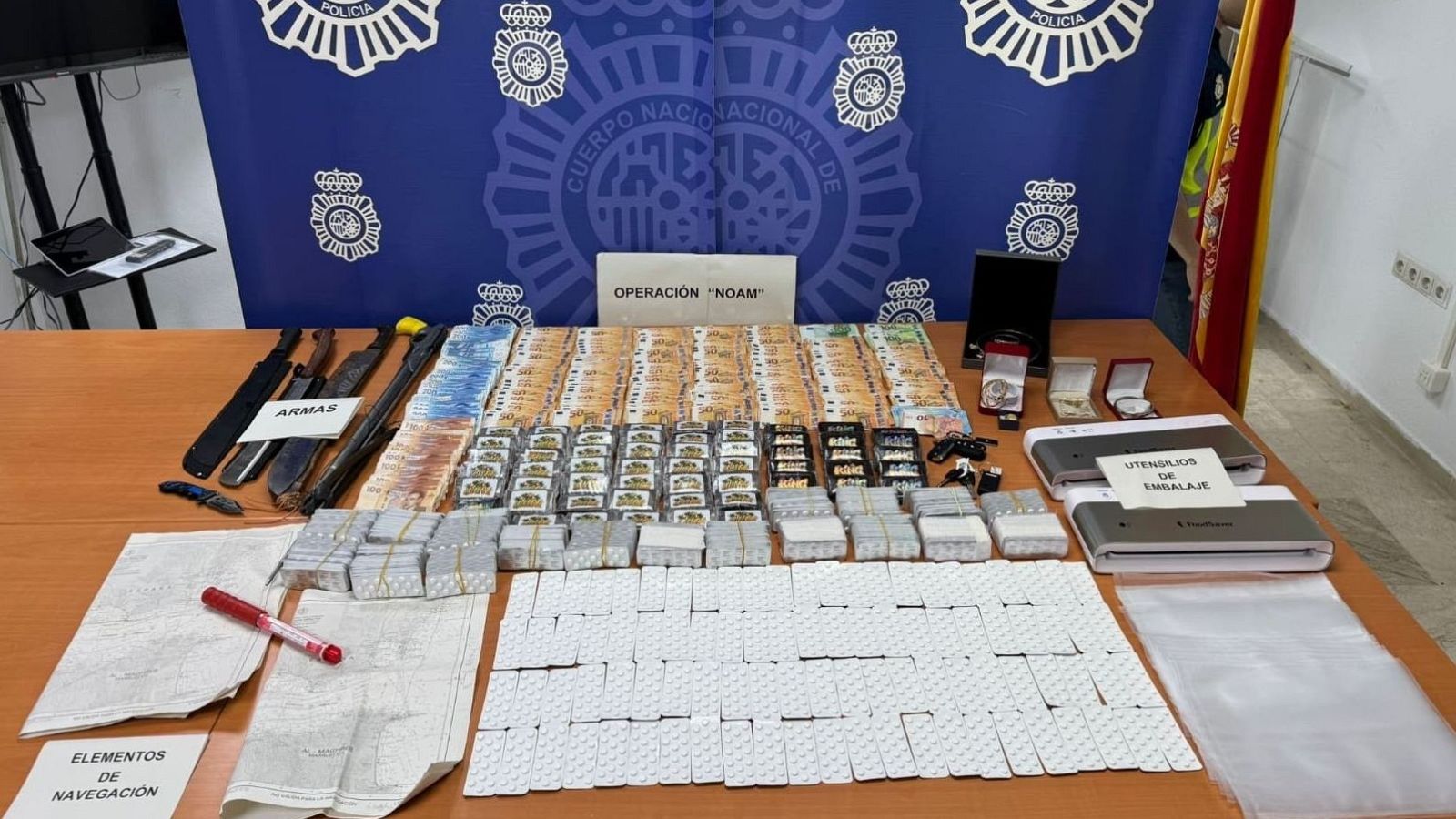 Dearticulada dos redes criminales vinculadas al narcotráfico
