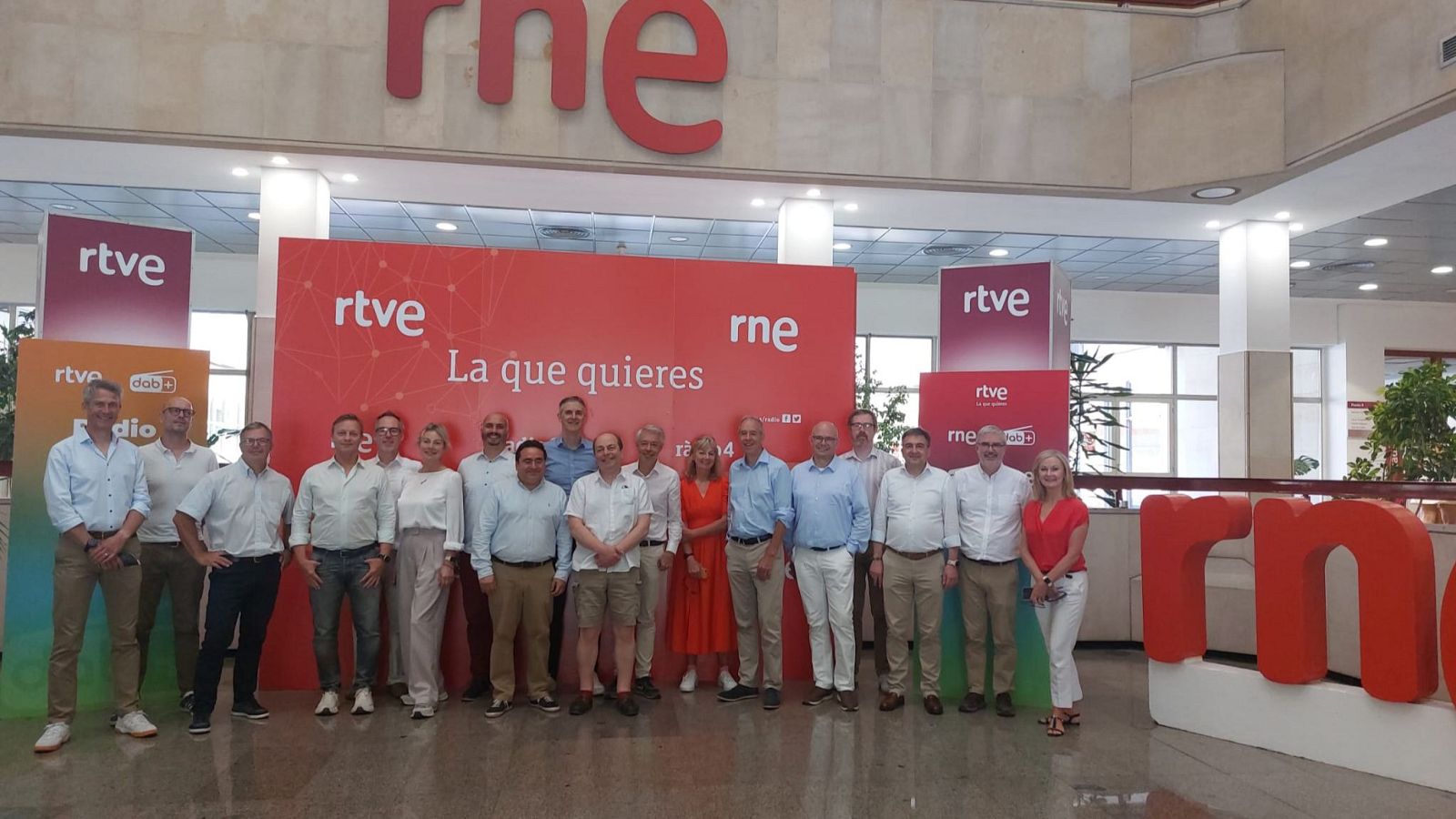 Reunión de la Junta Directiva WorldDAB en la Casa de la Radio