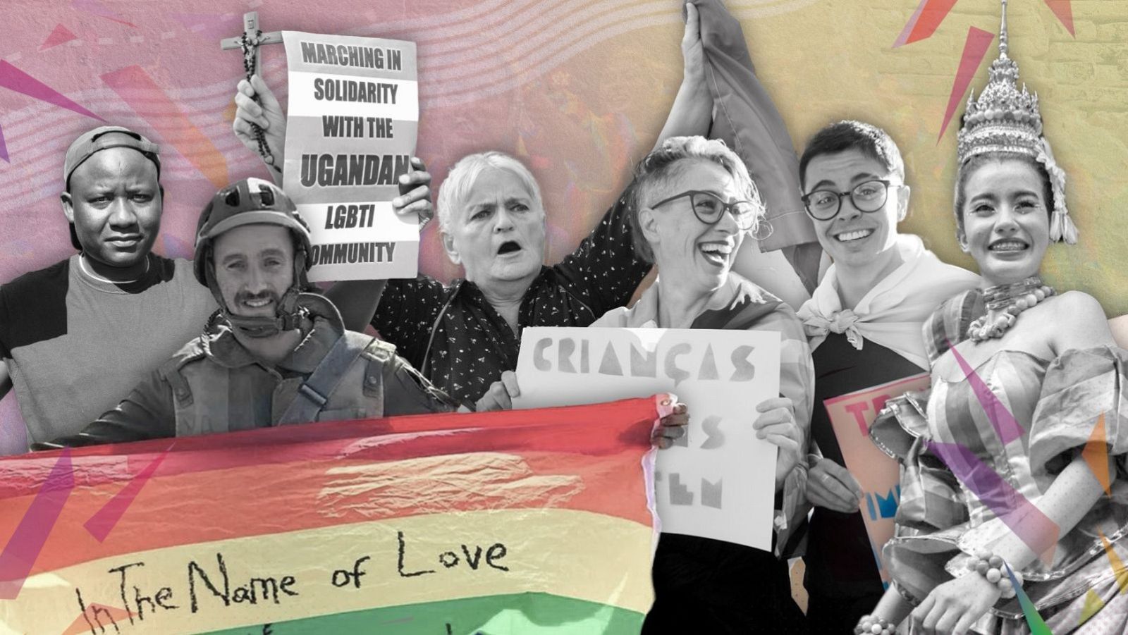 Montaje sobre la situación del colectivo LGTBIQ+ en el mundo