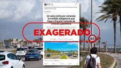 No van a prohibir tener más de un coche por vivienda en España, es una propuesta en Mallorca para los no residentes
