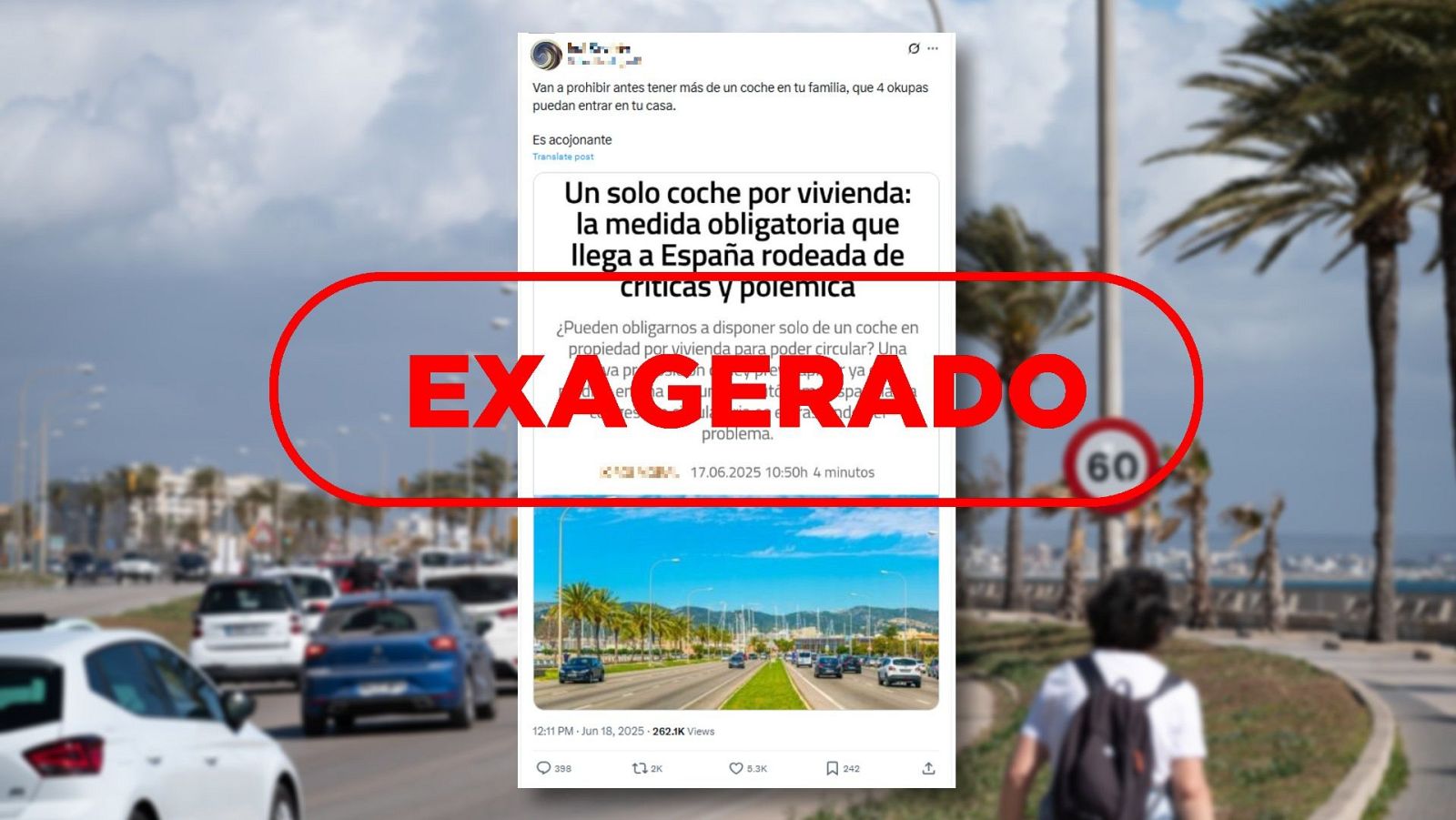 No van a prohibir tener más de un vehículo por vivienda en España