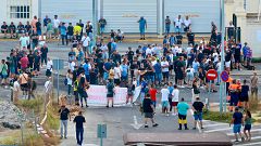 Continúan las protestas del metal en Cádiz y causan cortes de tráfico en la segunda jornada de huelga indefinida