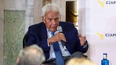 Felipe González asegura que no votará al PSOE de Sánchez por la "barrabasada" de la ley de amnistía