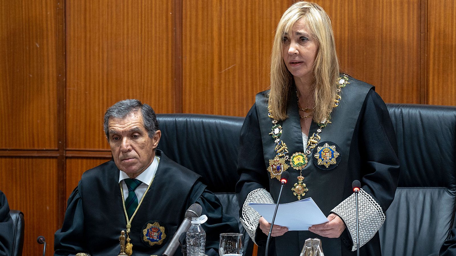 La presidenta del Consejo General del Poder Judicial (CGPJ) y del Tribunal Supremo, Isabel Perelló