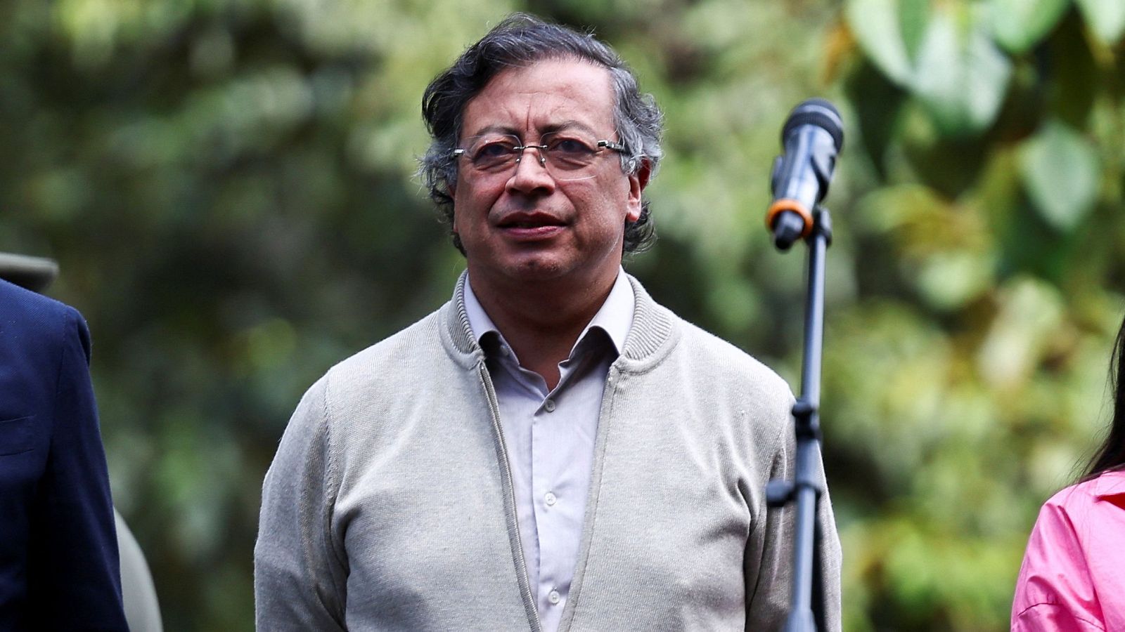 El presidente de Colombia, Gustavo Petro, en Bogotá