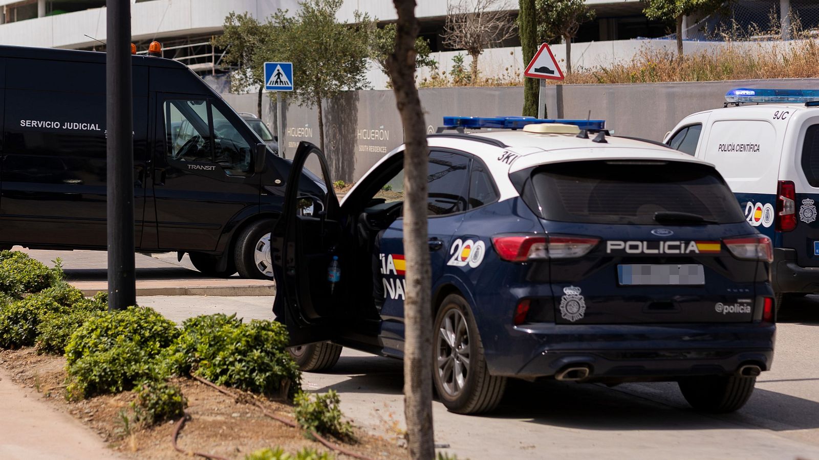 Imagen de archivo de un vehículo policial ene Fuengirola