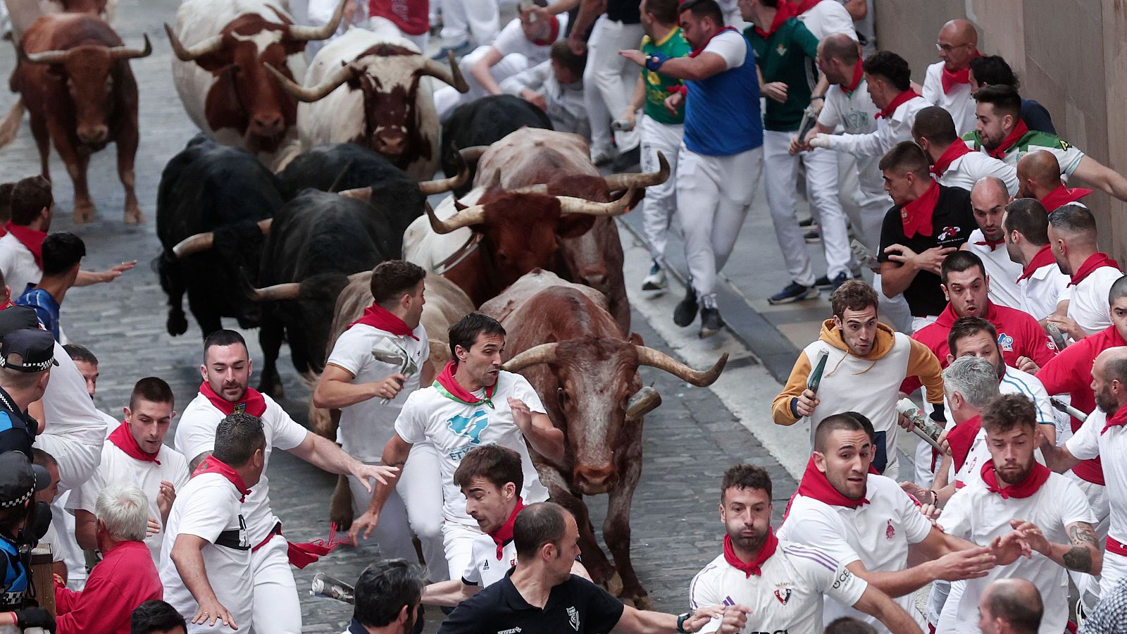 Octavo encierro de San Fermín 2025: horario y dónde ver en TV