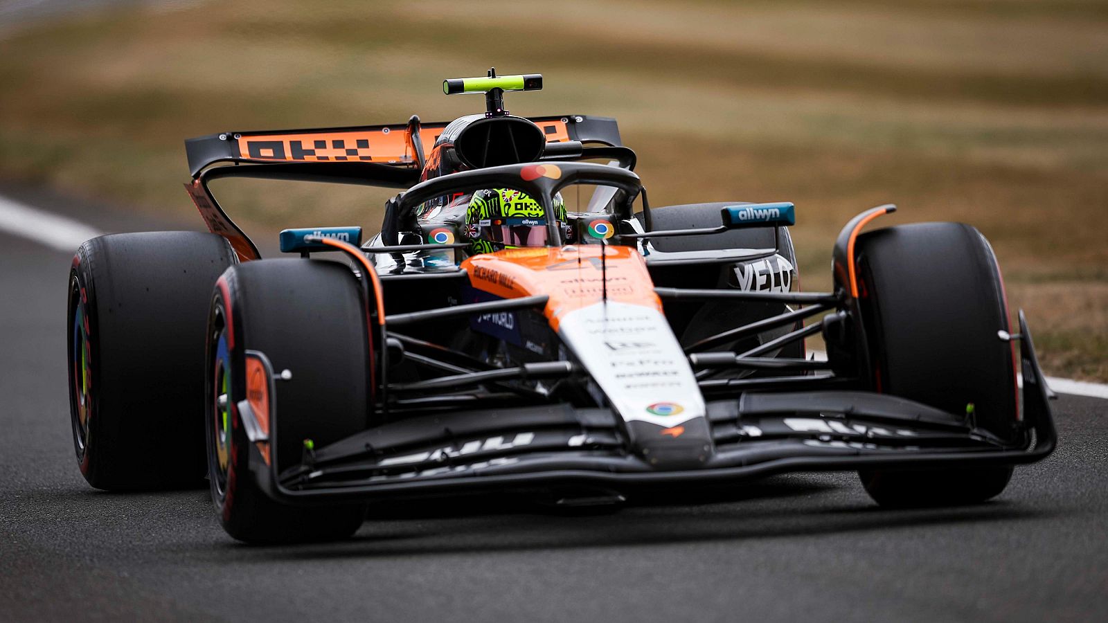 Lando Norris, en el GP de Gran Bretaña
