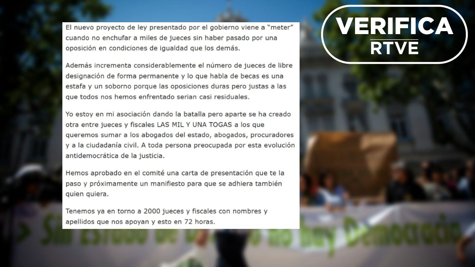 Qué son "las mil y una togas" y qué dice la reforma judicial