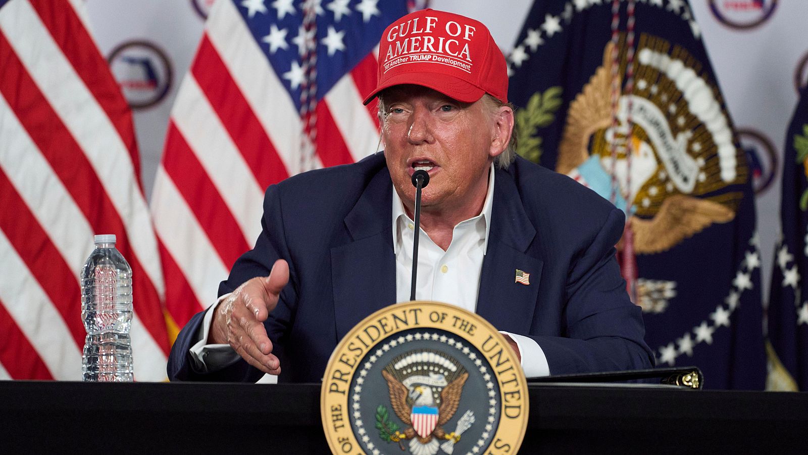 Donald Trump en una imagen de archivo