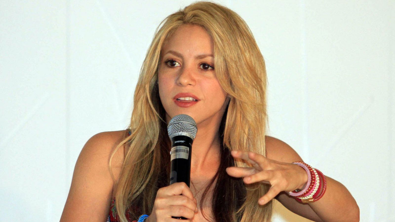 La cantante colombiana Shakira en una imagen de archivo