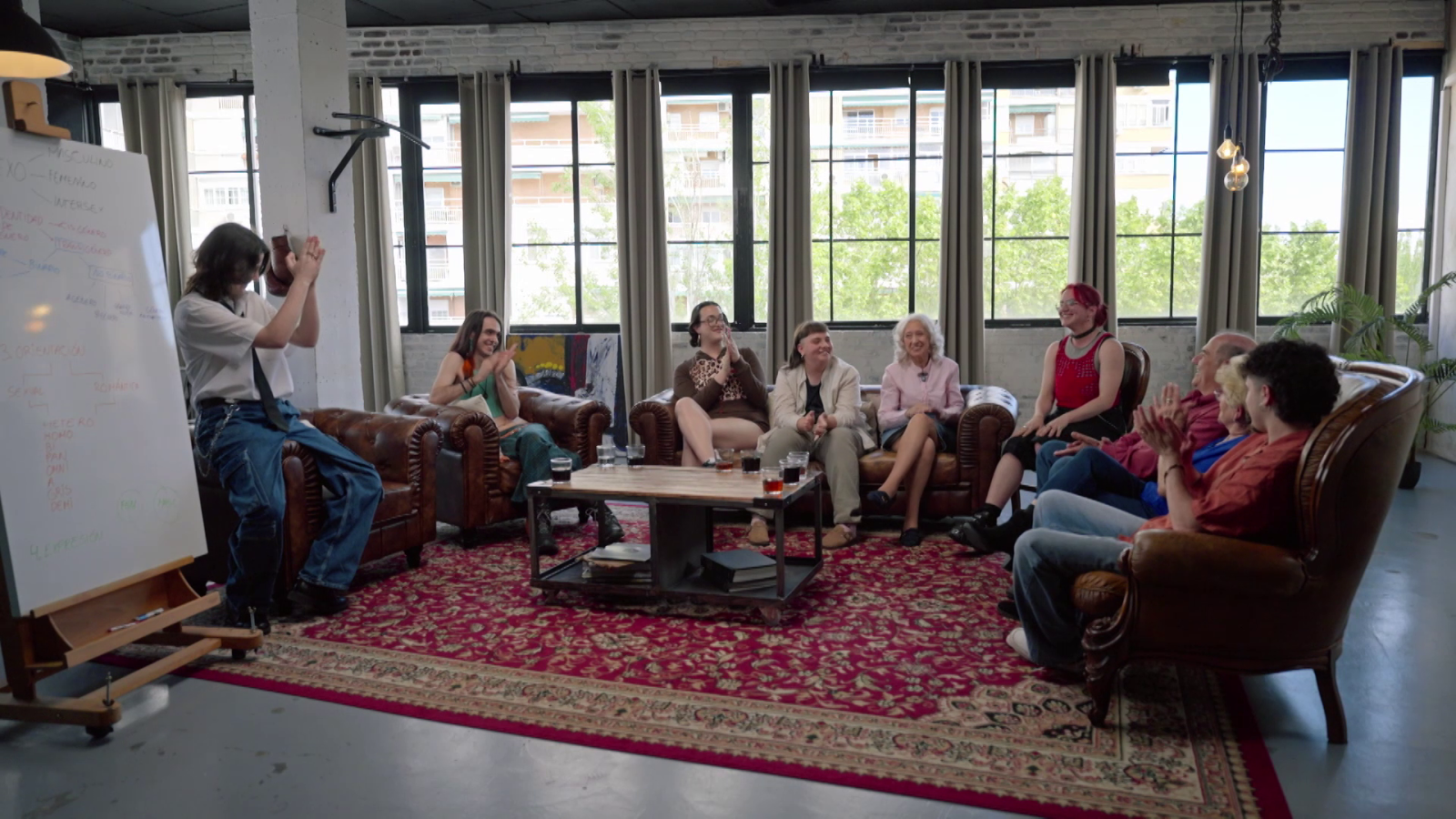 Algunos de los protagonistas del segundo capítulo de 'Genderless'