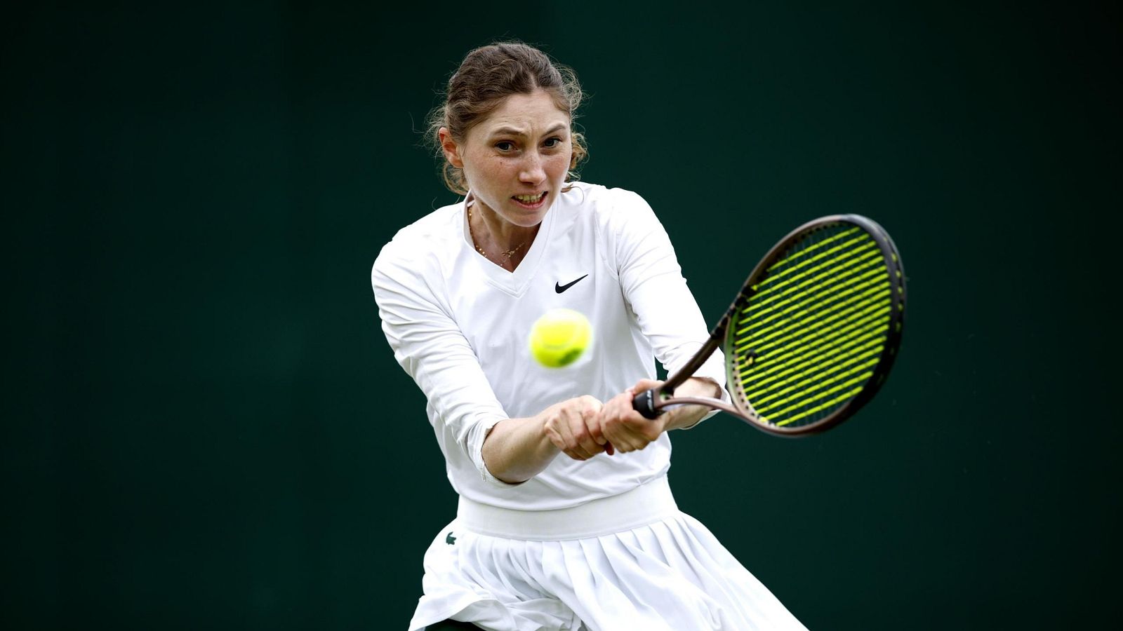 Cristina Bucsa en Wimbledon
