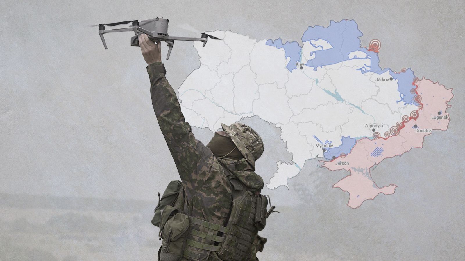 Los mapas de julio de 2025 de la guerra en Ucrania