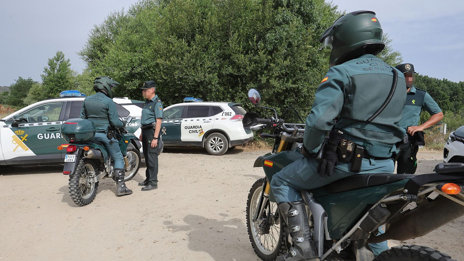 Imagen de archivo de agentes de la Guardia Civil