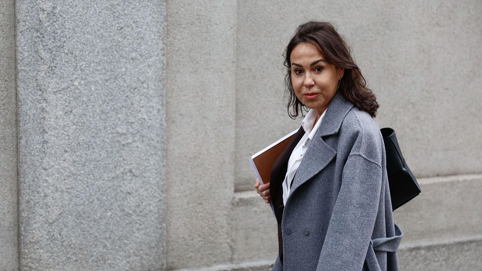 La expresidenta de ADIF Isabel Pardo de Vera a su llegada al Tribunal Supremo en calidad de testigo (archivo)