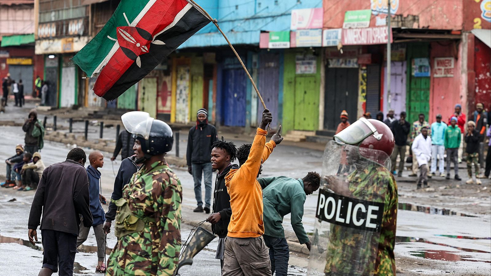 Al menos diez muertos en Kenia tras la represión de las protestas que querían conmemorar el 'Día de Saba Baba'