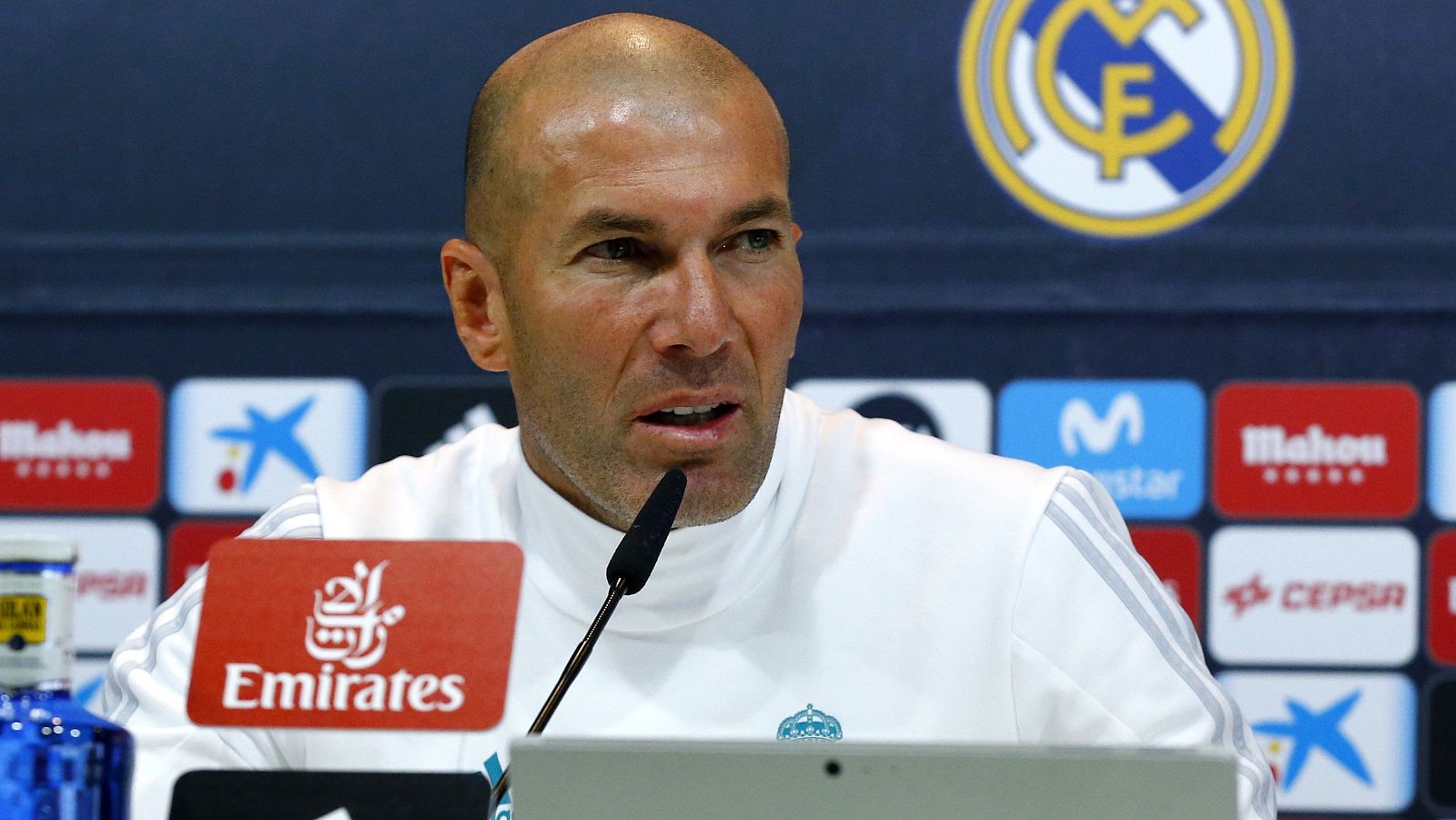 Rueda de prensa de Zinedine Zidane
