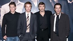 George Clooney, Brad Pitt, Matt Damon, Julia Roberts....todas las estrellas de 'Ocean's Eleven'