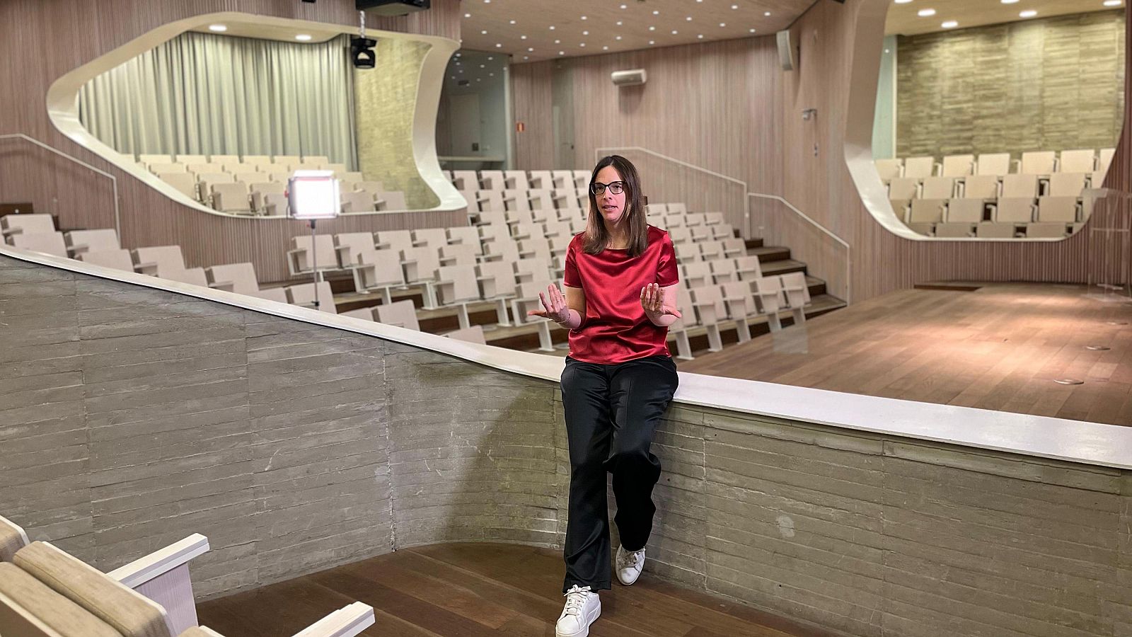 Isabelle Hupont durante su entrevista con Objetivo Igualdad