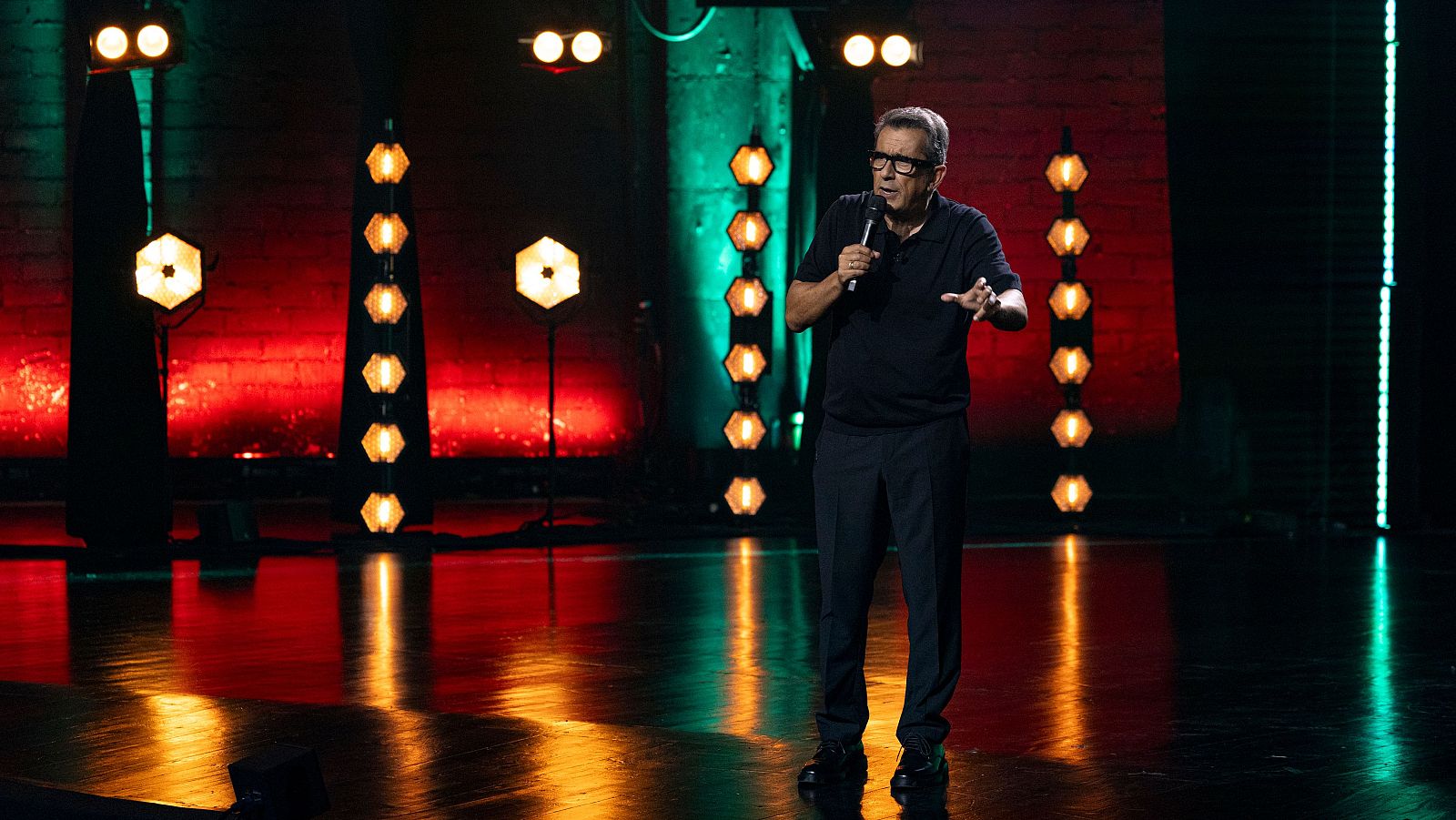 Andreu Buenafuente en el plató de 'Futuro imperfecto'