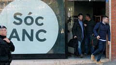 La Guardia Civil busca instrucciones del Govern cesado sobre el 'procés' en los correos de los 'Jordis'