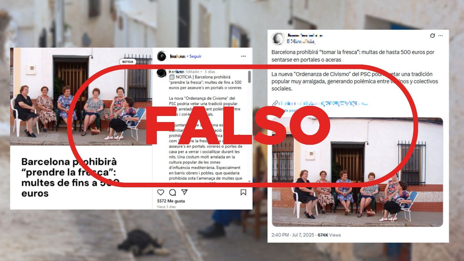 Barcelona no va a multar a quienes salgan a "tomar la fresca"