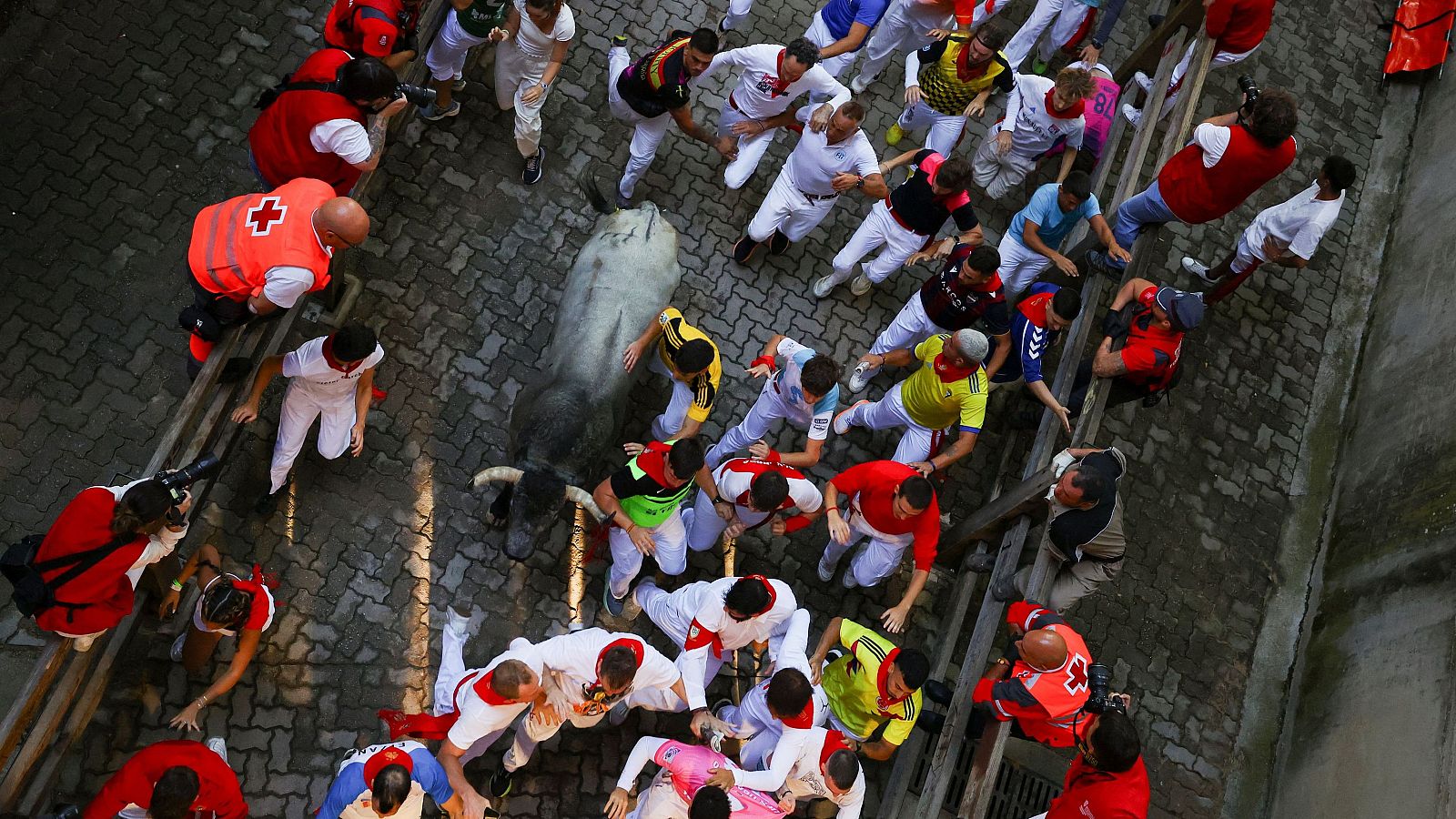 Parte médico del sexto encierro de San Fermín