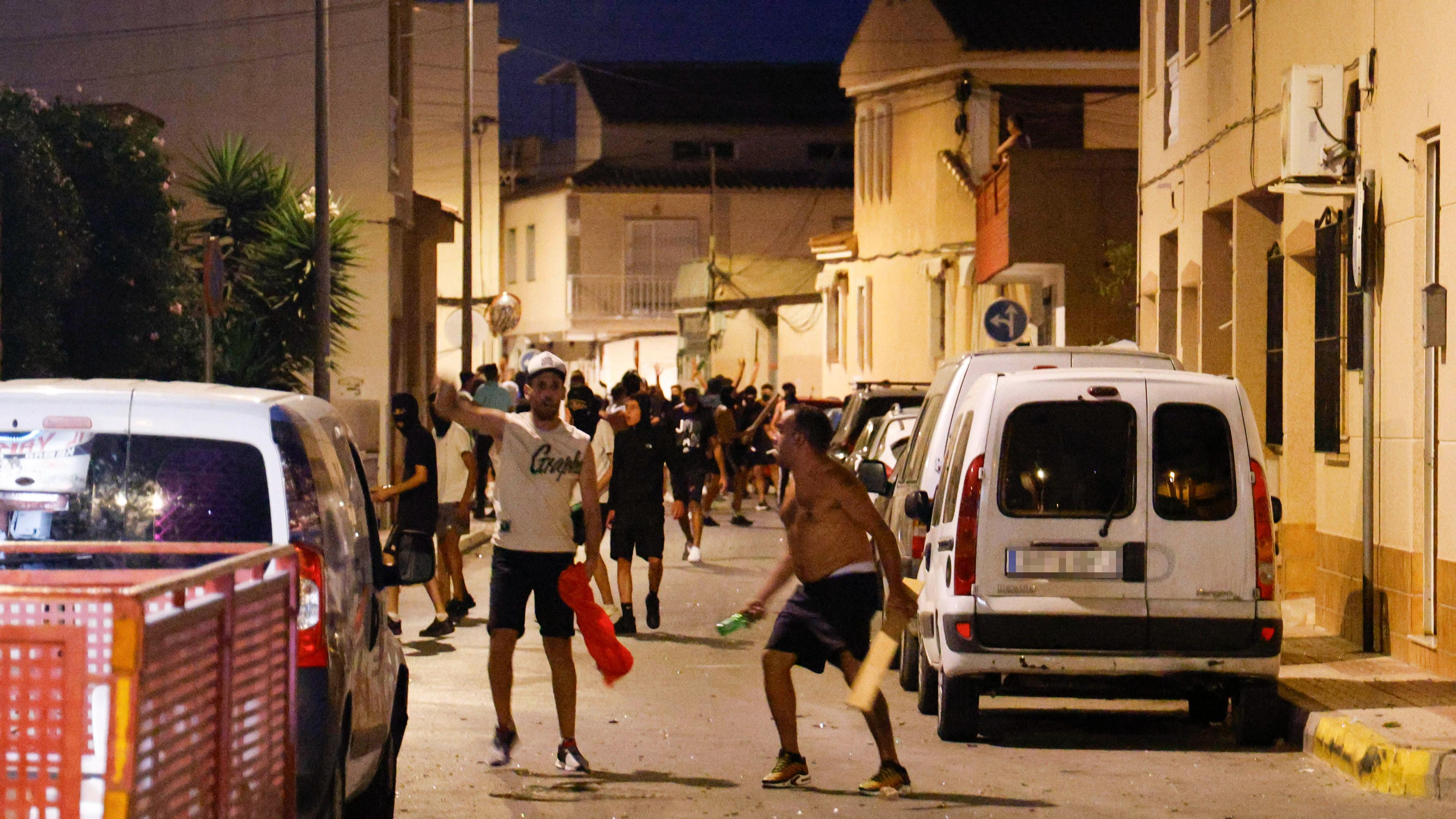 La segunda noche de disturbios en Torre Pacheco se salda con cinco heridos