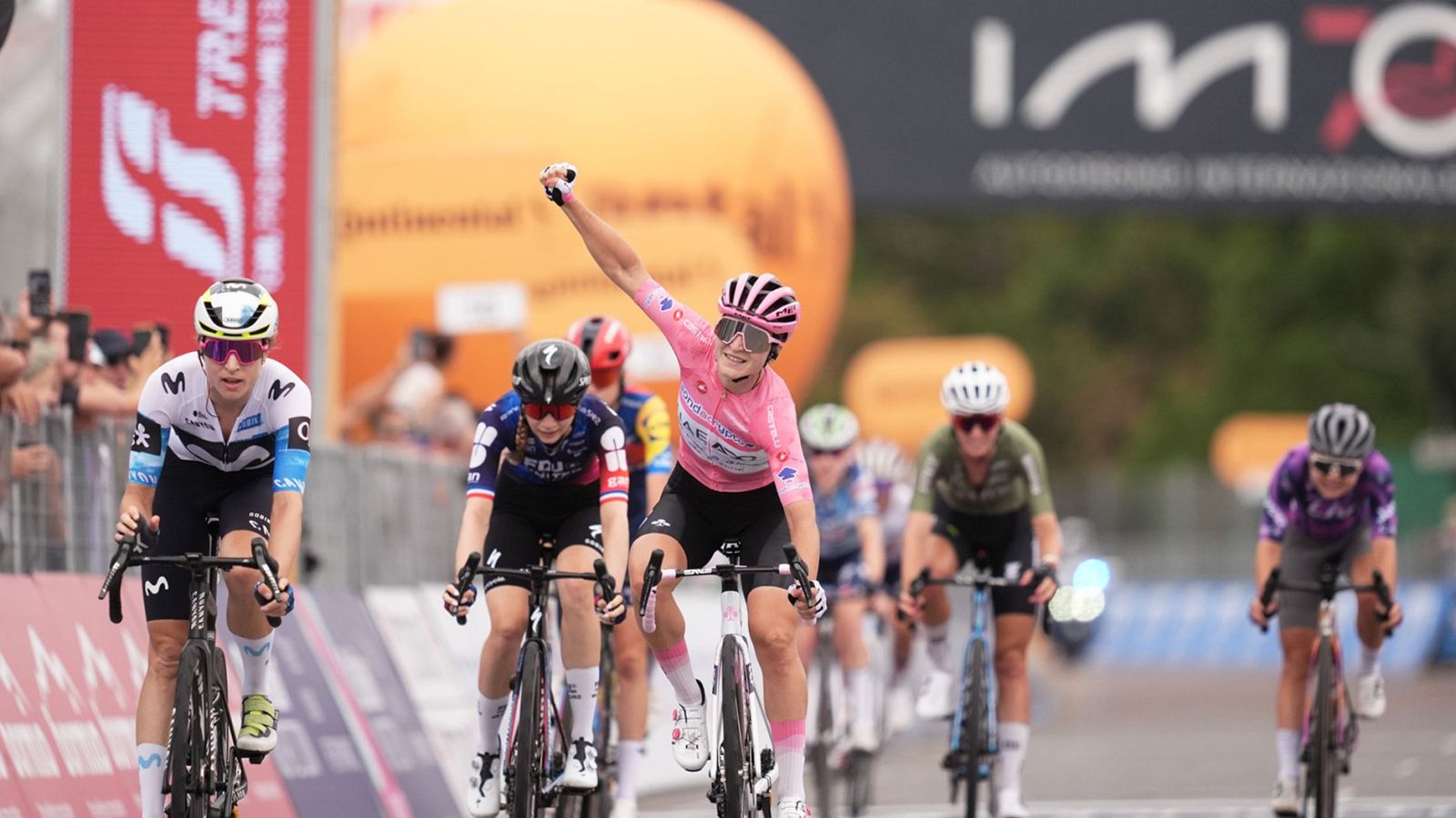Elisa Longo Borghini en el Giro d'Italia