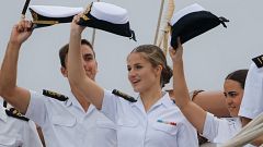 La princesa Leonor concluye su formación naval tras siete meses a bordo del Juan Sebastián de Elcano