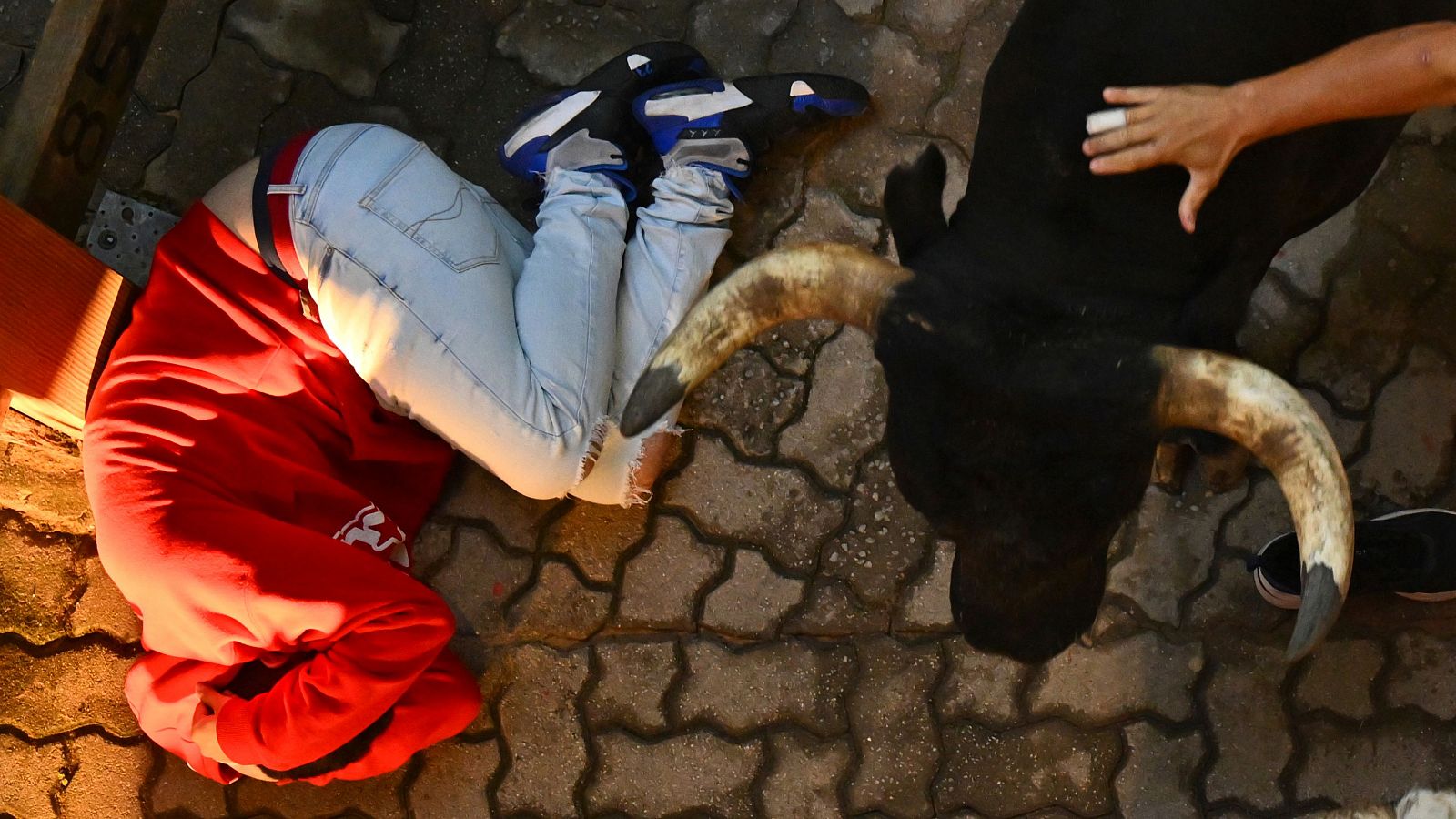 Octavo encierro de San fermín: parte de heridos.