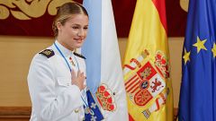 La princesa Leonor recibe la Medalla de Oro de Galicia, "tierra de acogida": "Me he sentido una gallega más"