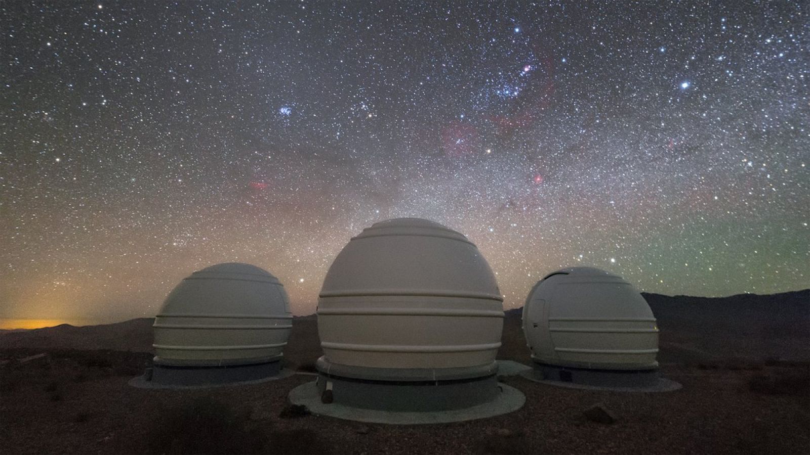 El nuevo conjunto de telescopios se ha instalado en el observatorio de La Silla, en Chile.