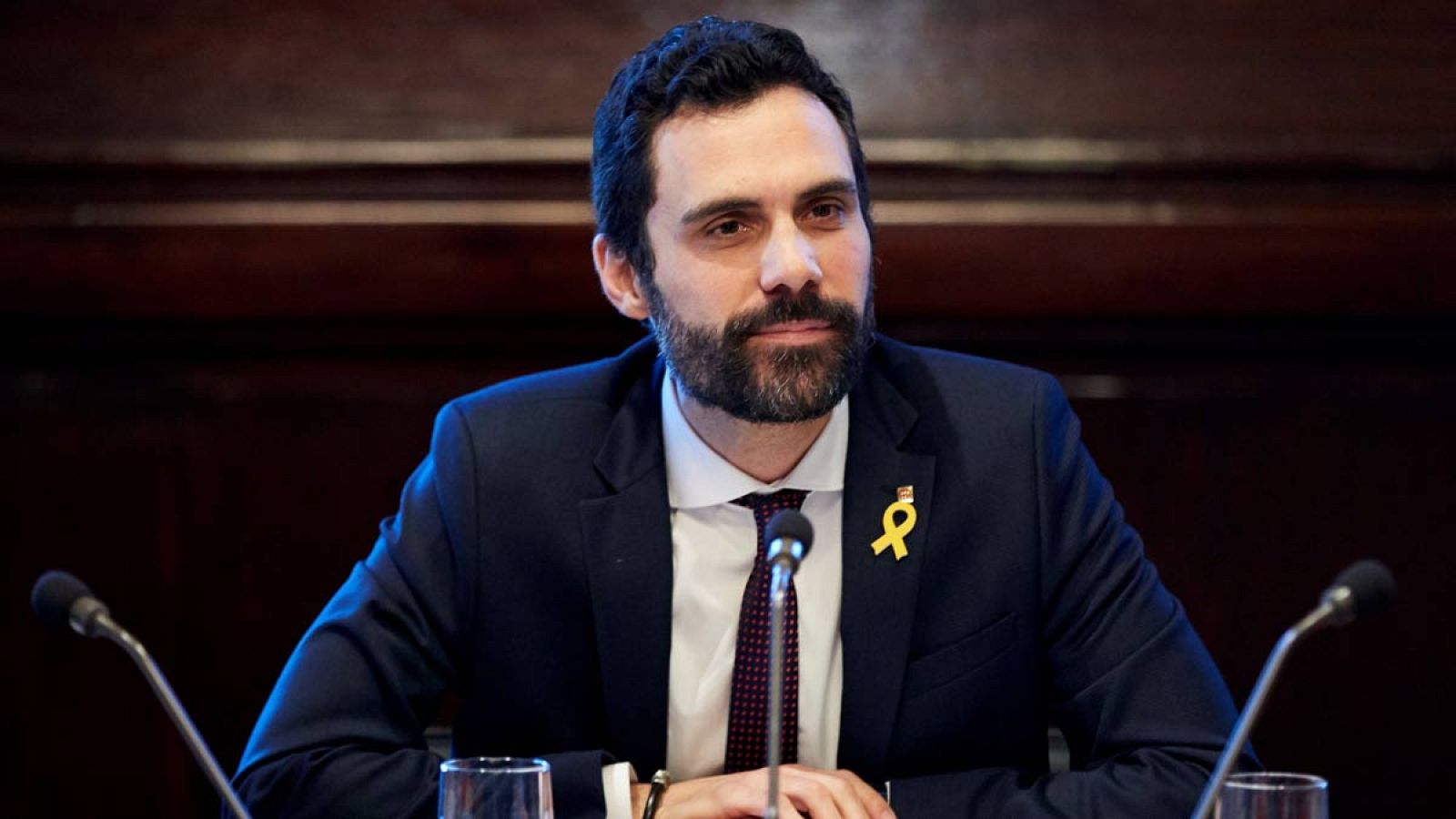 Roger Torrent, presidente del Parlament de Cataluña