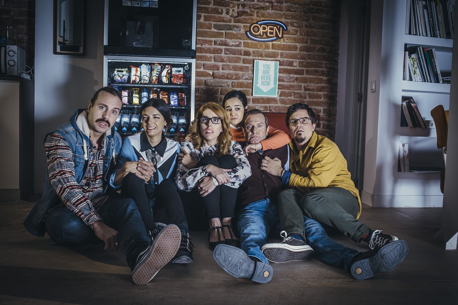 Paco Churruca protagoniza 'Neverfilms' junto a Javier Zapater, Sabrina Praga, Rubén Tejerina, Ángela Chica y Silvia Vacas, entre otros