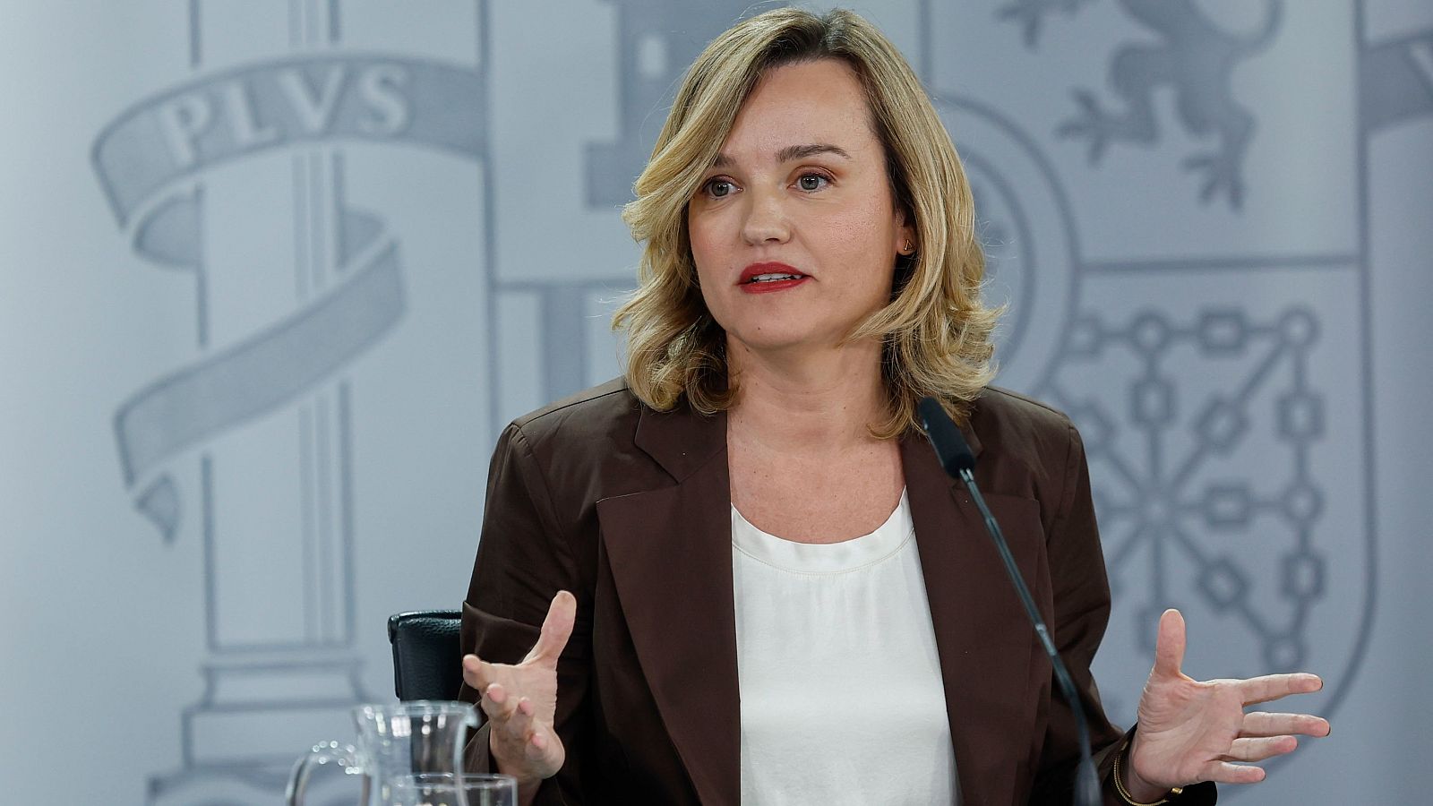 La ministra de Educación, Formación Profesional y Deportes y portavoz del Gobierno, Pilar Alegría