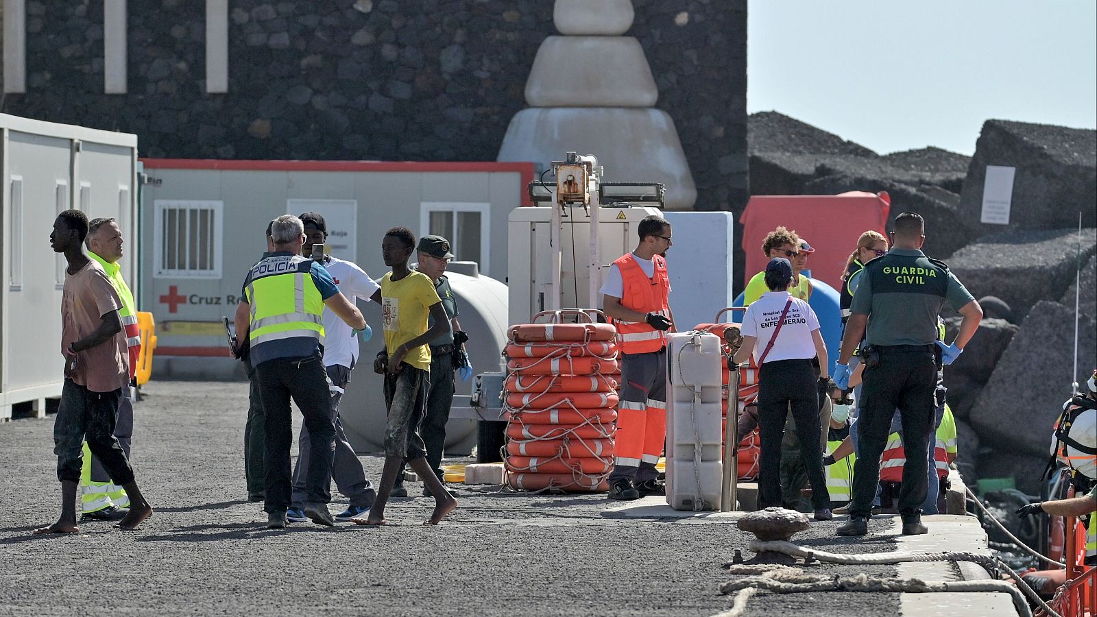 LLEGADA INMIGRANTES A LA LOCALIDAD DE EL PINAR