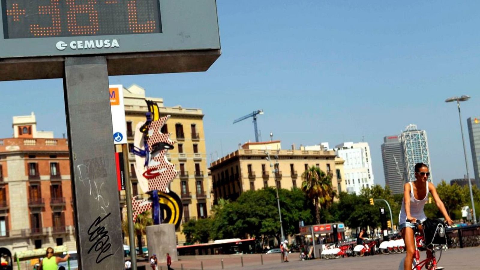 Un estudi situa Barcelona amb onades de calor de fins a 42 graus a l'estiu