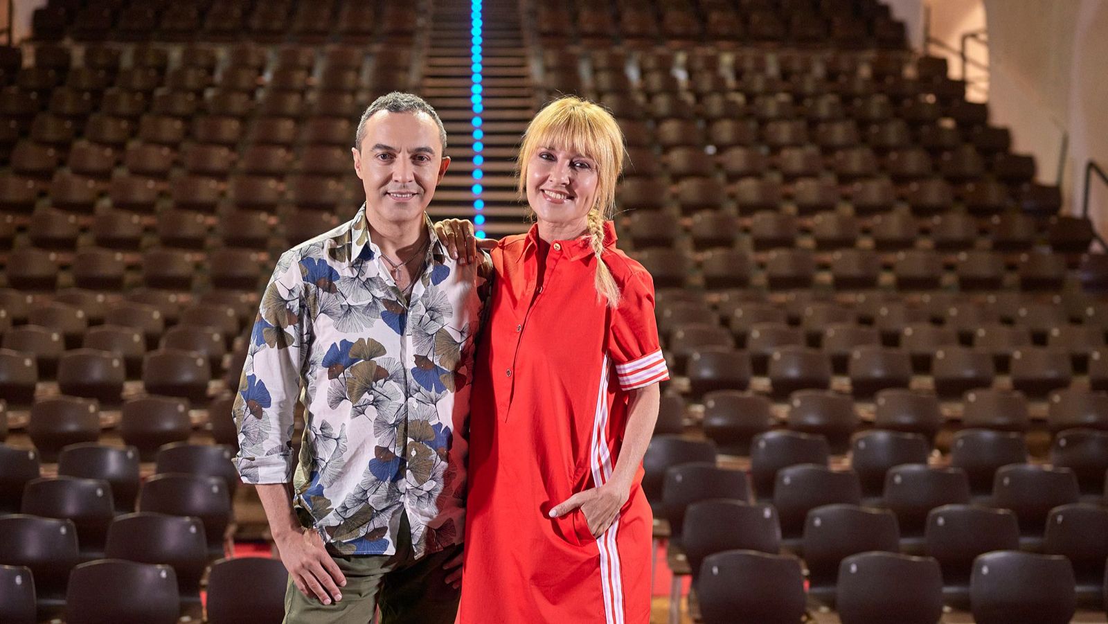 Ángel Ruiz y Cayetana Guillén Cuervo, en el Festival Internacional de Teatro Clásico de Almagro