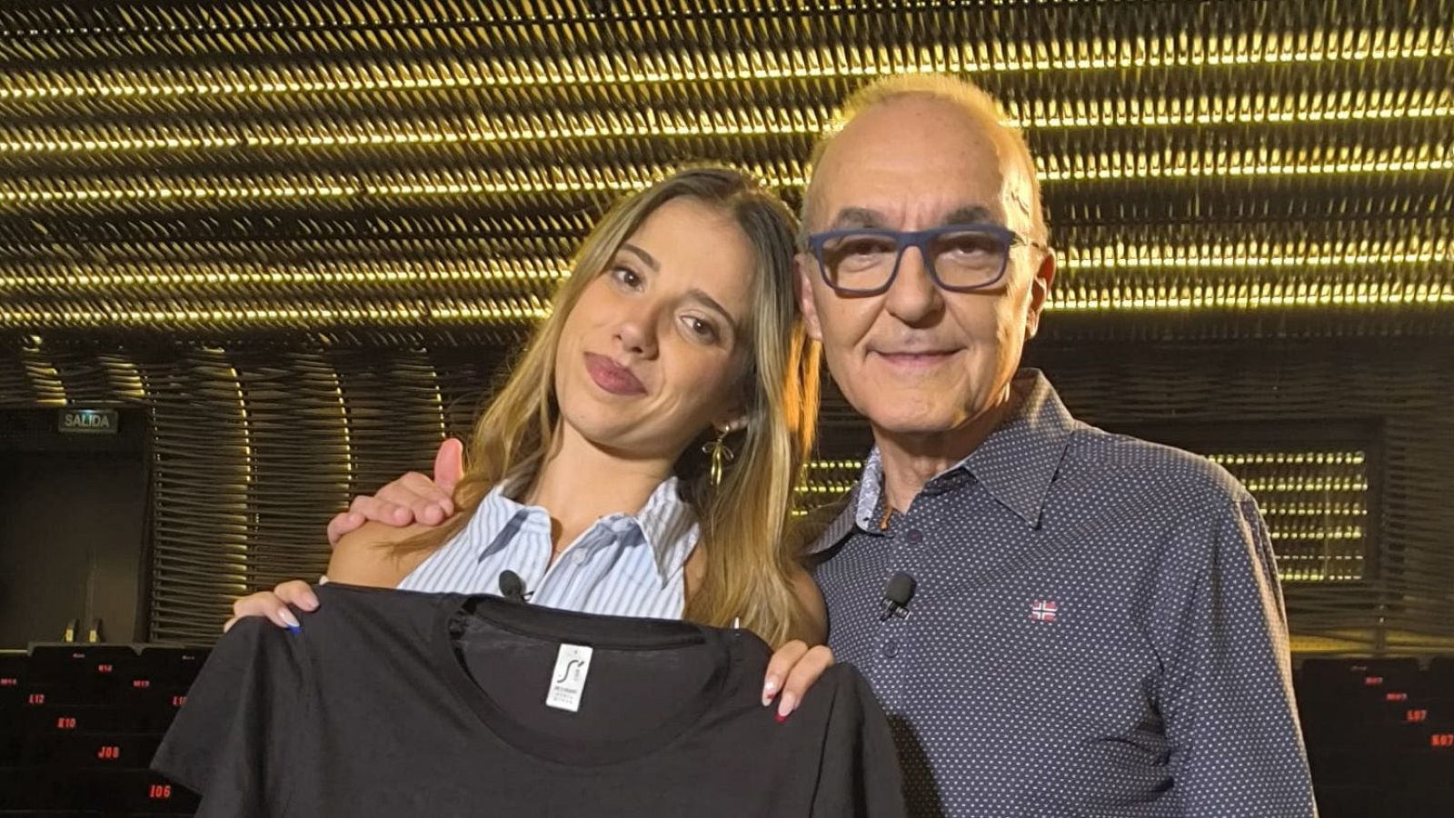 Ana de Alva con Gerardo Sánchez, en el programa de esta semana